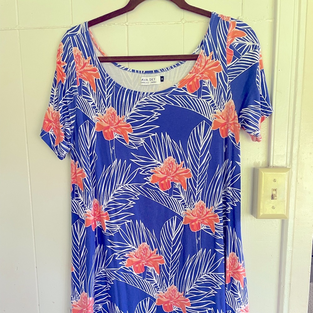Ava Sky dress